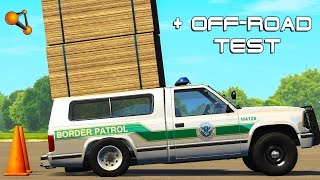Beamng drive Suspension Test , OFF-Road Test (Tough Truck Map)