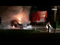 Auto volledig uitgebrand in Hengelo