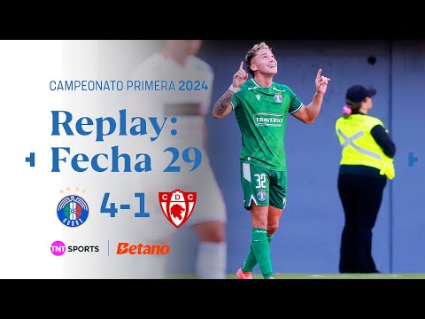 TNT Sports Replay | Audax Italiano 4-1 Deportes Copiapó | Fecha 29