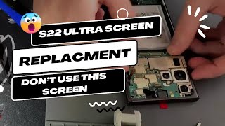 Replaced A Customers S22 Ultra Screen… Then This Happened