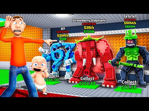 Smarty Mutates Daddy Brainrot to PRANK Him! (Steal a Brainrot)