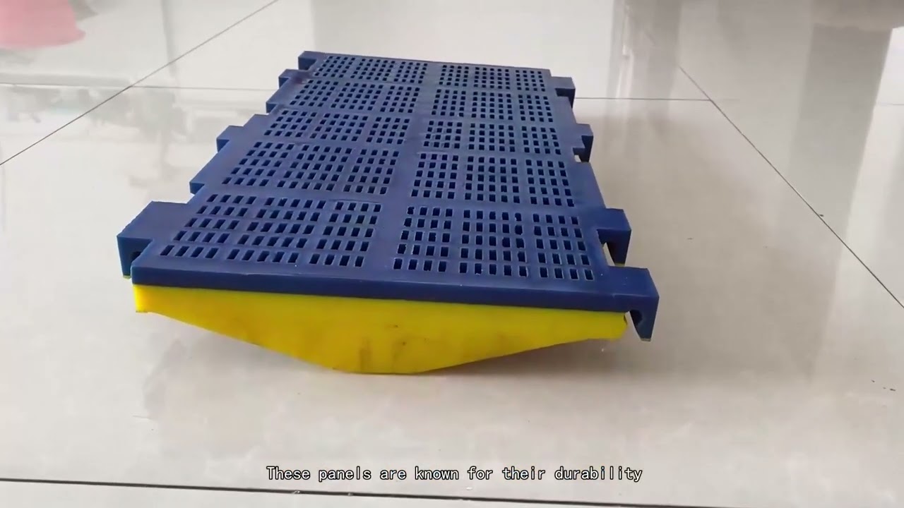 Polyurethane Screen Panels for Mining Vibrating Screens and Ore Classification