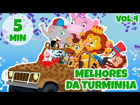 Melhores da Turminha Vol. 6 - Giramille 5 min | Desenho Animado Musical