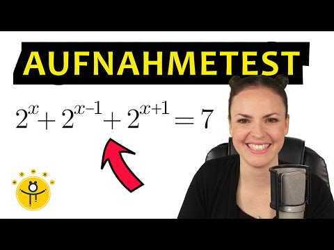 AUFNAHMETEST Studienkolleg Mathematik – Exponentialgleichung lösen