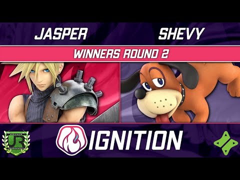 Ignition 263 WINNERS ROUND 2 - Jasper (Sephiroth, Cloud) vs Shevy (Duck Hunt)