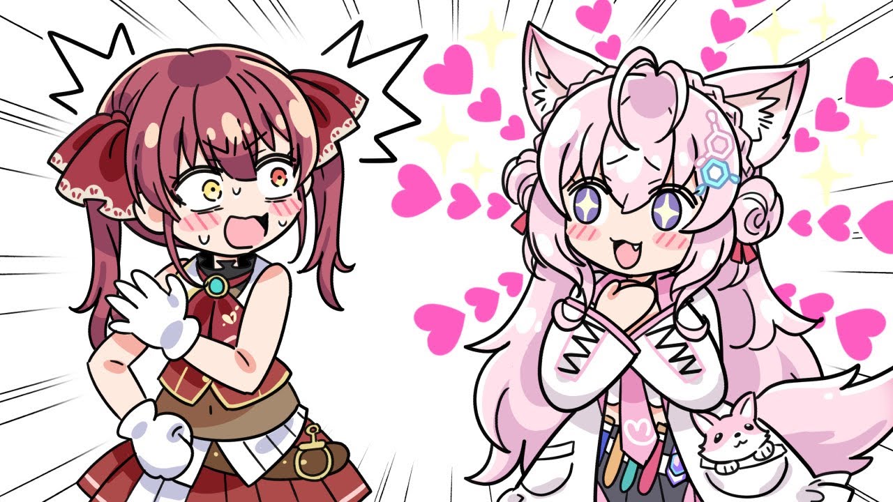 【切り抜き漫画】初対面から節操が無さすぎて船長にドン引きされる博衣こより【ホロライブ/手描き】