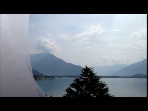 Lago Como Gera Lario appartamento con terrazzo vista lago