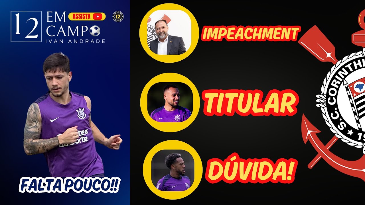 GARRO VOLTANDO - VOLANTE É DÚVIDA - MAYCON TITULAR - DIAS DIFÍCEIS PARA AUGUSTO MELO