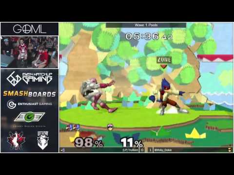 GOML 2015 - Moky (Falcon) vs [LP] Truliam (Falco) - SSBM R1 Pools