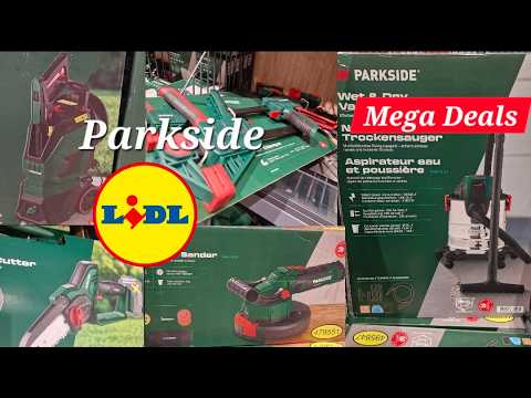 Lidl Parkside Equipment New collection ||what's still on sale in store New DIY tools #lidl