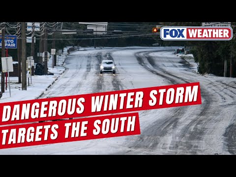 Major Winter Storm To Blast Millions Across South With Dangerous Ice, Snow From Texas To Carolinas