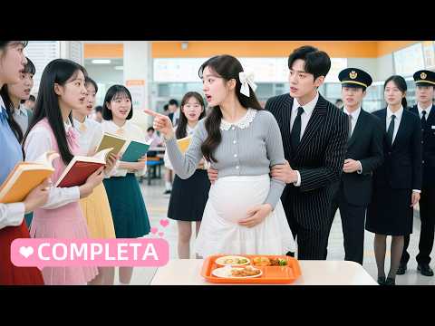 💗Uma aluna grávida foi intimidada no refeitório, e o CEO apareceu para protegê-la!#dorama #series