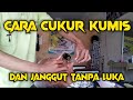 CARA CUKUR KUMIS DAN JANGGOT YANG BENAR TANPA LUKA