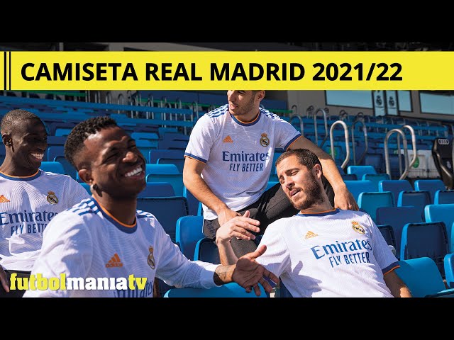 Vídeo relacionado con adidas Real Madrid - Camiseta auténtica de primera equipación para hombre 2024 2025, blanco, XL