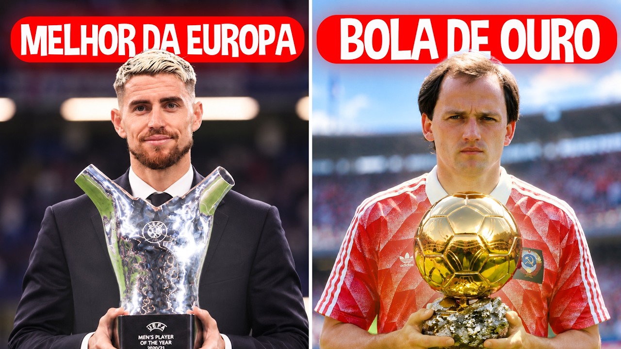 O PIOR Jogador que Venceu Cada Prêmio Individual (FIFA, UEFA, etc)