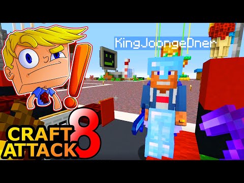 DNER is in trouble in the Shopping District! - Minecraft Craft Attack 8 #59