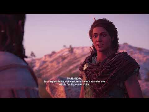 Assassin's Creed Odyssey - Kassandra & Alexios Meeting (All Choices)