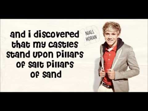 Viva La Vida - One Direction (lyrics with pictures, X-Factor show1)