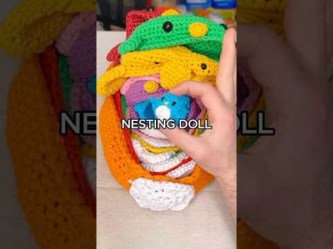 Guess how many hours this layer took 👀 #thewoobles #crochet #crafting