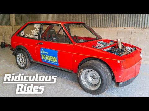Ford Fiesta Becomes The Ultimate Drag Racer | RIDICULOUS RIDES