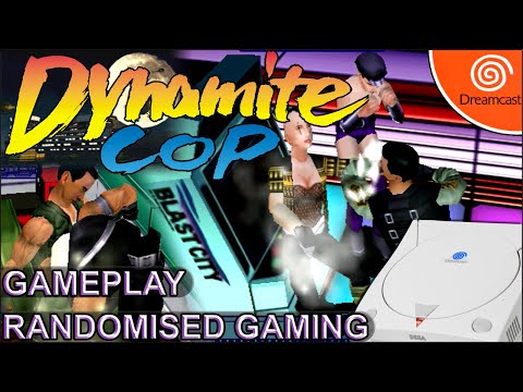 Dynamite Cop / ダイナマイト刑事 2 - Sega Dreamcast - Intro & Arcade Mission 1 Gameplay [HD 1080p]