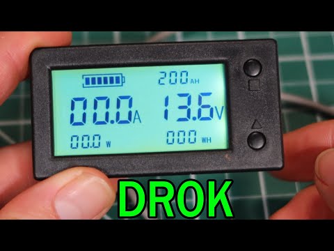 Drok Battery Monitor How to Set Up