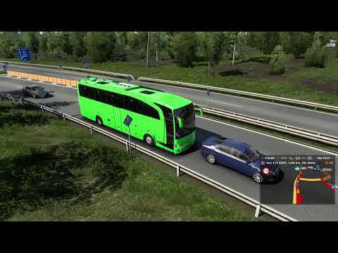 Flixbus Aalborg - Kiel - Hamburgo - Berlim - Wroclaw - Katowice - Cracóvia | Euro Bus Simulator 2