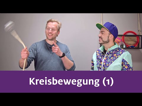 Kreisbewegung Teil 1 (Grundbegriffe, Umlaufdauer, Frequenz, Beispiele)