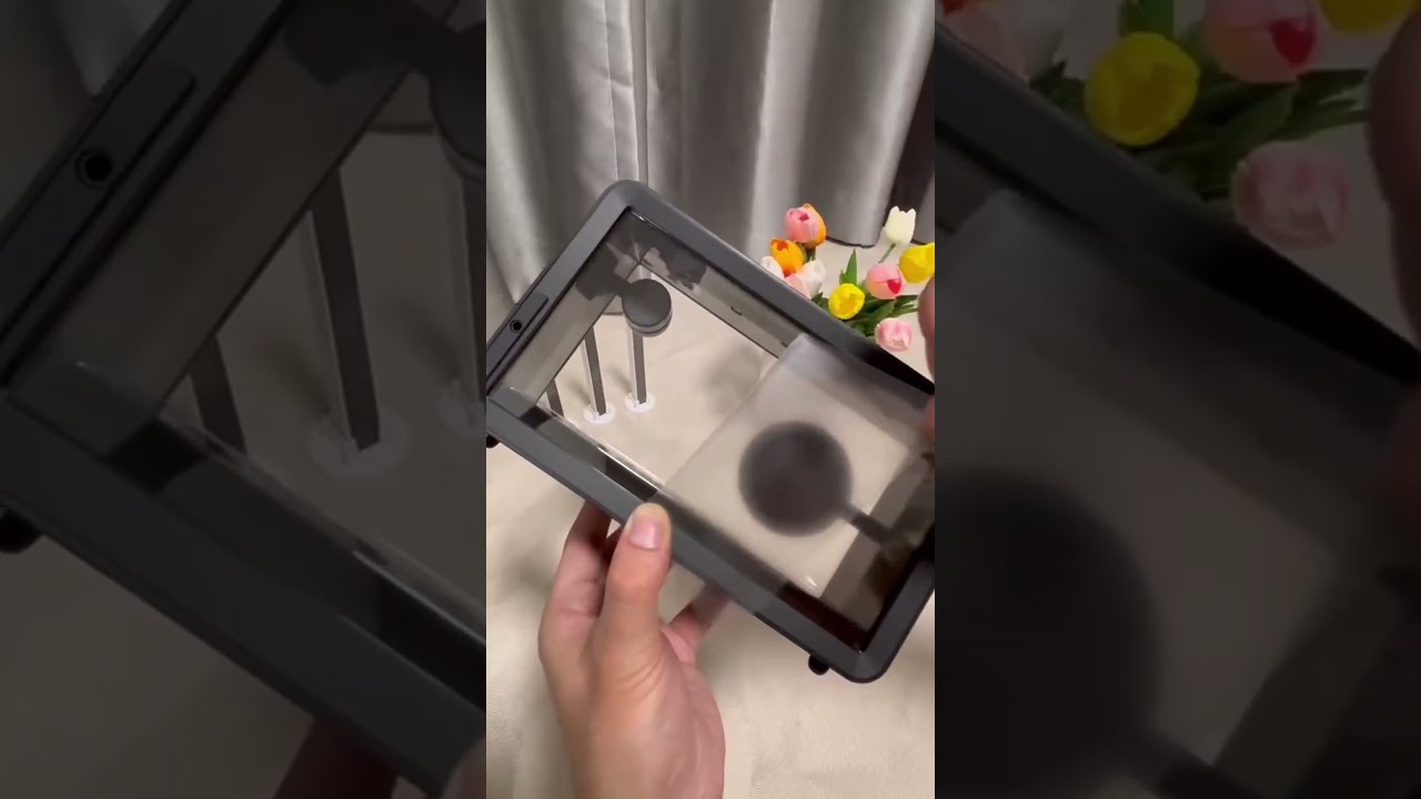 THE new transparent speeaker