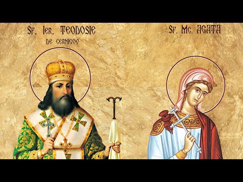 🔴 LIVE 4K: Slujba Vecerniei - Sf. Mc. Agata și Teodula #5februarie