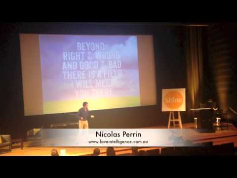 Nicolas Perrin speaking at Monks, Millionaires and Money