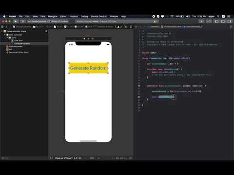 xCode 11.4 - Random number Generator