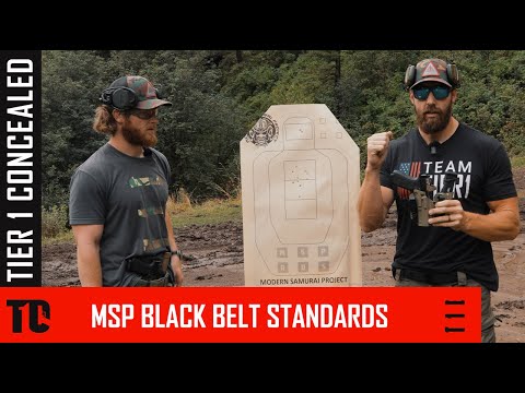 Modern Samurai Project Black Belt Standards