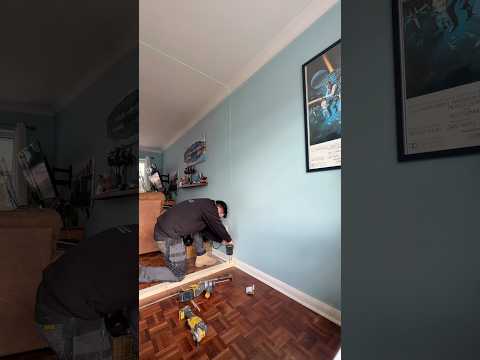 Interior partition wall explained to American
