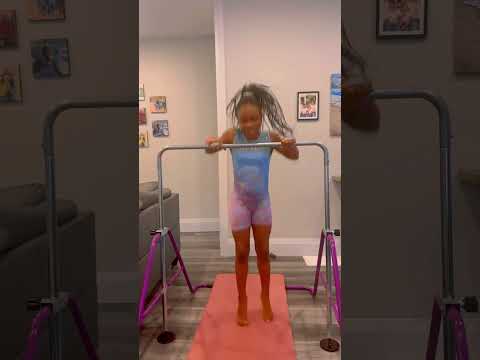 Easy Gymnastics bars skill for beginners ||this is an old video and I am way better now