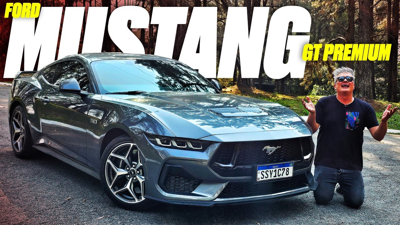 Ford Mustang GT 2025 - RONCO ALUCINANTE E CUSTA A METADE DE UM PORSCHE! COMO É CONVIVER COM ELE?