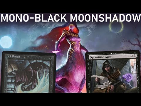 SMASH AND DISRUPT! Legacy Mono-Black Moonshadow Aggro. MTG Lorwyn Eclipsed