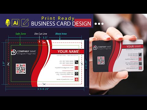 How to create visiting card design in Adobe Photoshop cc