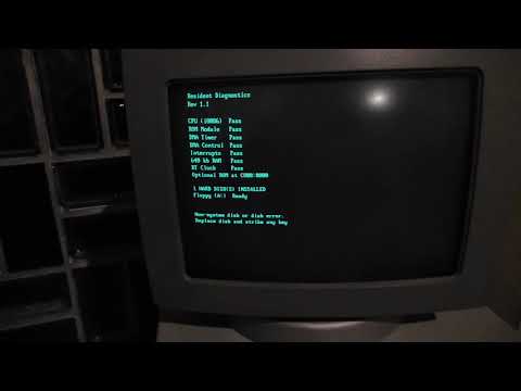 Olivetti M24 Reaktivierung nach ca. 5 Jahren...