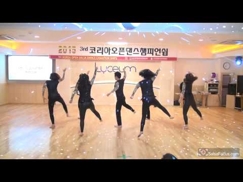 6 드림프로젝트 카리스마 2015 코리아 오픈 댄스 챔피언쉽 살사단체전