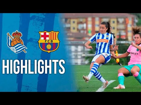 HIGHLIGHTS | Real Sociedad 1-4 FC Barcelona | 1ª Div. Femenina