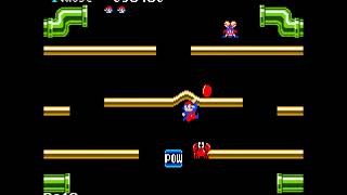 Kaettekita Mario Bros. (FDS · Famicom Disk System) revamped port | gameplay session for 1 Player 🎮