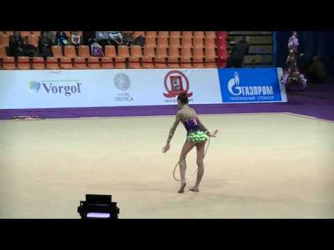 Meilat Denisa (ROM)  hoop Grand Prix Moscow-Alina Cup 2016 qual. jun.
