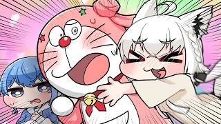 【手描き】姉街を自分の姉にしようとする白上フブキ【こまいぬ/切り抜き/Hololive】