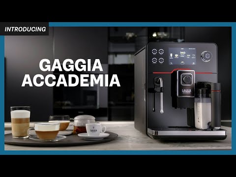 Introducing the new Gaggia Accademia