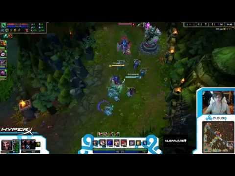 C9 Sneaky Draven vs Lucian [Challenger Ranked solo queue AD]