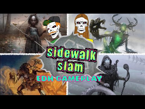 CCO's SideWalk Slam 1 - Casual & High Power Commander Gameplay! | EDH | CMDR | MtG
