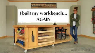How & Why I Re-Built My 6 Year Old Mobile Workbench