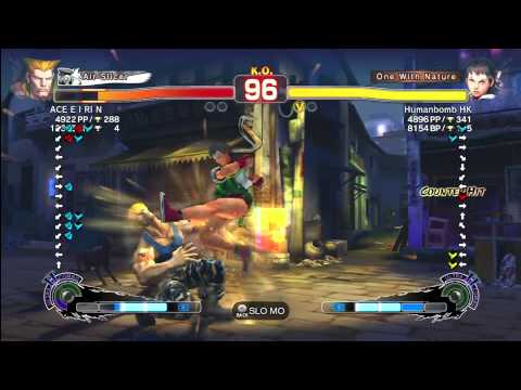 ACE E I RI N (Guile) Vs. Humanbomb HK (Sakura)