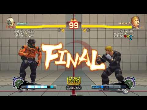 SSF4 AE 2012: Just_A_PS_Gamer (El Fuerte) vs Hiipower80 (Cody)